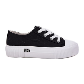 Kvinders sneakers på platformen Lee Isla C Kvinder Lav 50251001 Sort
