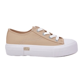 Kvinders sneakers på platformen Lee Isla C Kvinder Lav 50251001 Beige