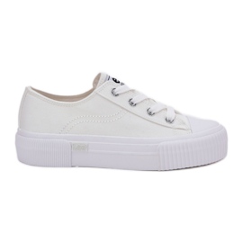 Kvinders sneakers på platformen Lee Isla C Kvinder Lav 50251001 White hvid