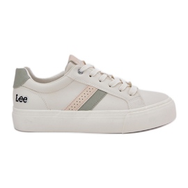 Kvinders sneakers Lee Layla Women Low 50251003 udvidet hvidt