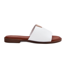 EVento Flat -Hælet Eco Women's Summies White hvid