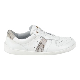 Olivier Kvinders barfodede model 1773pol hvide maxi sneakers