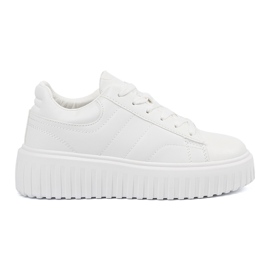 Shelvt Kvinders hvide sneakers