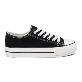 Shelvt Kvinders sorte sneakers