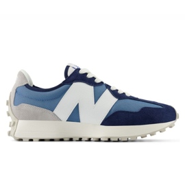 Mænds sportssko New Balance NB 327 Blue Suede Sneakers (U327CJ) blå