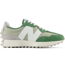 Mænds sneakers New Balance 327 Green Suede Sports Shoes (U327ce) grøn