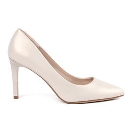 Sergio Leone Klassiske lysbeige pumper