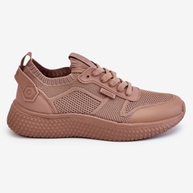 Sneakers Women's Shoes Memory Foam Big Star LL274416 Beige