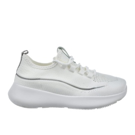 Sneakers Women's Shoes Big Star NN274662 White hvid