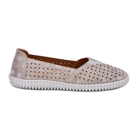 EVento Subcrew Openwork Women's Golden-Gray Shoes grå