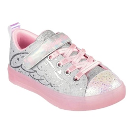Skechers S Lights Twinke Sparks Heather Magic 314703L-Gypk Sko sølv