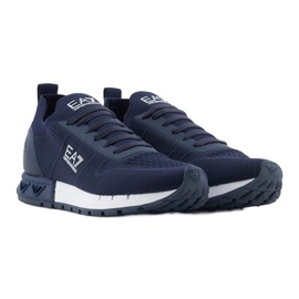 EA7 Emporio Armani Legacy Knit x8x171-xk373-T999 sko blå