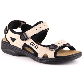 Kvinders Rieker 64582-60 Beige Sandaler
