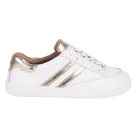 Sneakers Barfoot Women's Kaia Olivier - Hvide lædersko