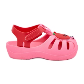 Velcro Børns sandaler Frugt 83615 Ipanema Summer XIV Pink-Red lyserød