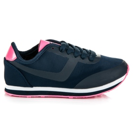 Haker Forårs sneakers blå