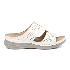 Seastar Hvid Komfortabel Cut -out flip flops