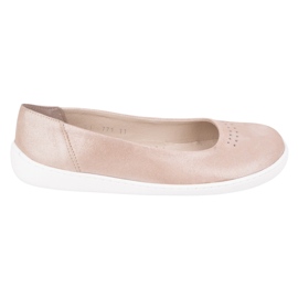 Olivier Barefoot kvinders minimalistiske pumper glider -i 1771pol mini lyserød satin
