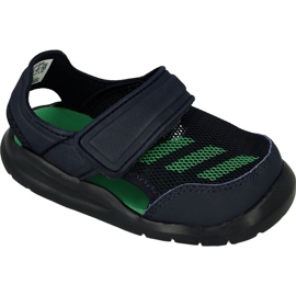 Adidas Fortaswim og Kids Ba9375 Sandaler blå