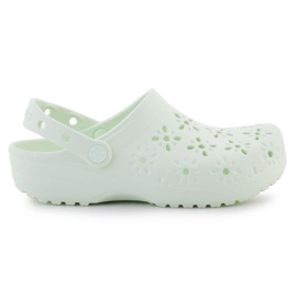 Crocs Classic Blomsterskåret tilstoppelse 210927-3YH flip-flops grøn