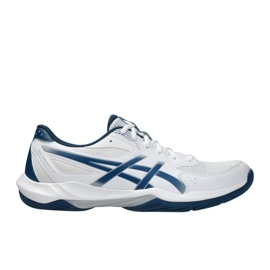 Asics gel-rocket volleyballsko 12 1071a116 100 hvid