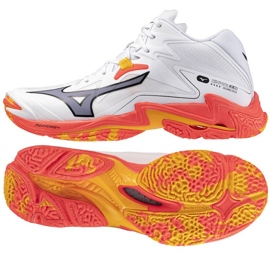 Mizuno Wave Lightning Z8 Mid V1GA240598 Volleyballsko hvid