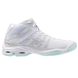 Mizuno Wave Spænding 2 Mid V1GC246545 Volleyballsko hvid