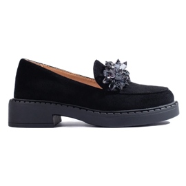 W. Potocki Women's Eco-Part Potocki Loafers Black 12058BK sort