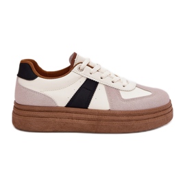Sneakers til kvinder, beige