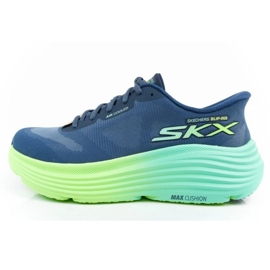 Løbesko Skechers Max Pushioning Slip -ins 129473/NVLM blå
