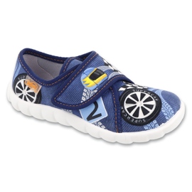 Befado Børns hjemmesko 457p009 Navy Blue blå