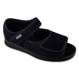 Befado Women's Sandals PU 589d002 Navy Blue blå