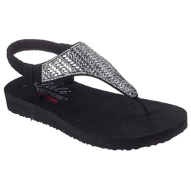 Sandaler Skechers Meditation - Glamoous Muse i 119744 -blk sort
