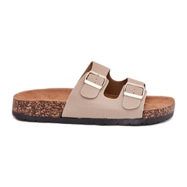 Boto Cortina beige slip-on sandaler til kvinder