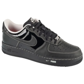 Nike Air Force 1 07 Low City Pack Paris Patent M HV6226-001 Sko sort