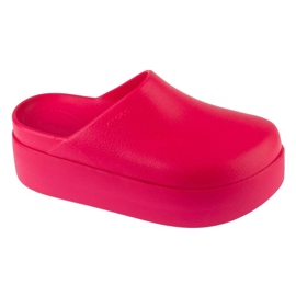 Crocs Dylan Platform Clog Flip Flops i 209869-6ZQ lyserød
