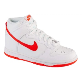 Nike Dunk High GS JR DB2179-111 sko hvid