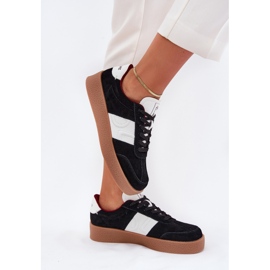 Women's Suede Sneakers Big Star af Daniel Lopez SS2D4021 Sort