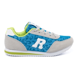 Shelvt Sneakers i nuancer af blå og grå