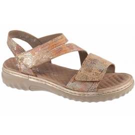 Rieker sandaler sandaler i 60464-90 flerfarvet
