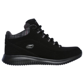 Skechers ultra flex bare chill sko i 12918-bbk sort