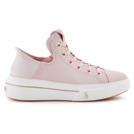 Skechers Slip-Inss: Snoop One-one-LEATER i 186001-BLSH lyserød