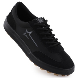 Big Star Sportssko mænds sorte sneakers store stjerne nn174118