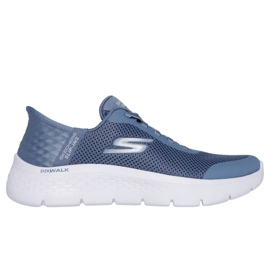 Skechers går walk flex grand indgangssko i 124836BL blå