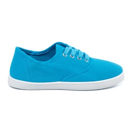 Shelvt Blå klassiske sneakers