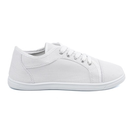 Shelvt Hvide klassiske sneakers