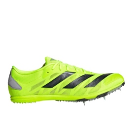 Sko, pigge adidas adizero spikes XCS IF9429 grøn