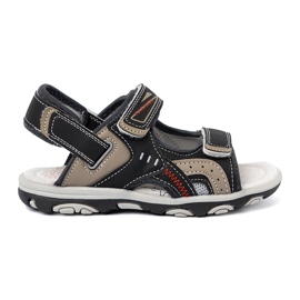 Shelvt Sorte drenges sandaler