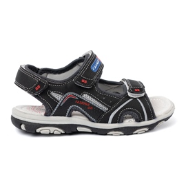Shelvt Sorte drenge sandaler