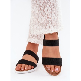 Boto Klassiske kvinders sandaler gled Black Felira sort